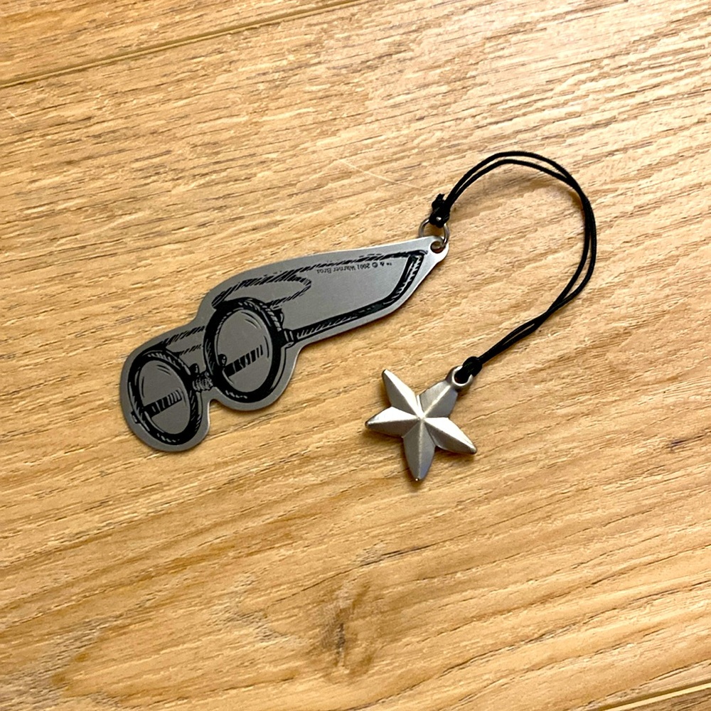Harry Potter glasses metal bookmark